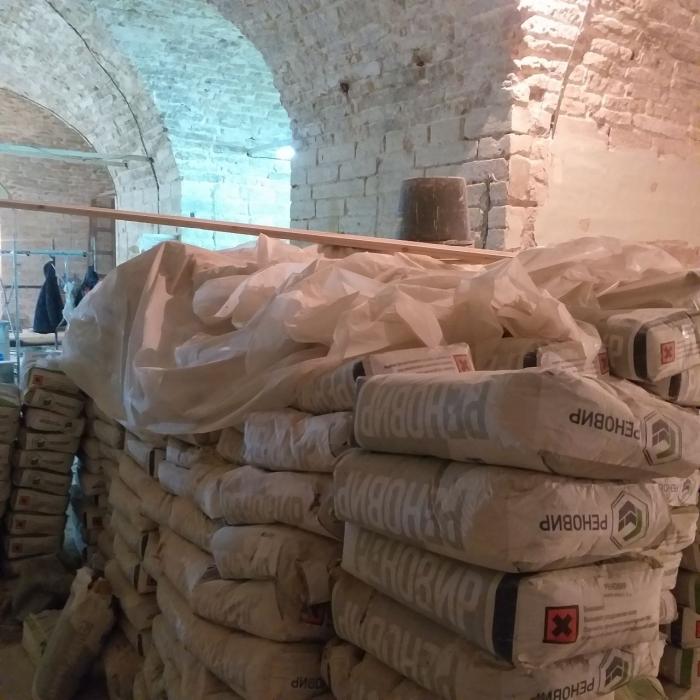 Реставрация Серафимовского придела Троицкого собора продолжается в Пскове