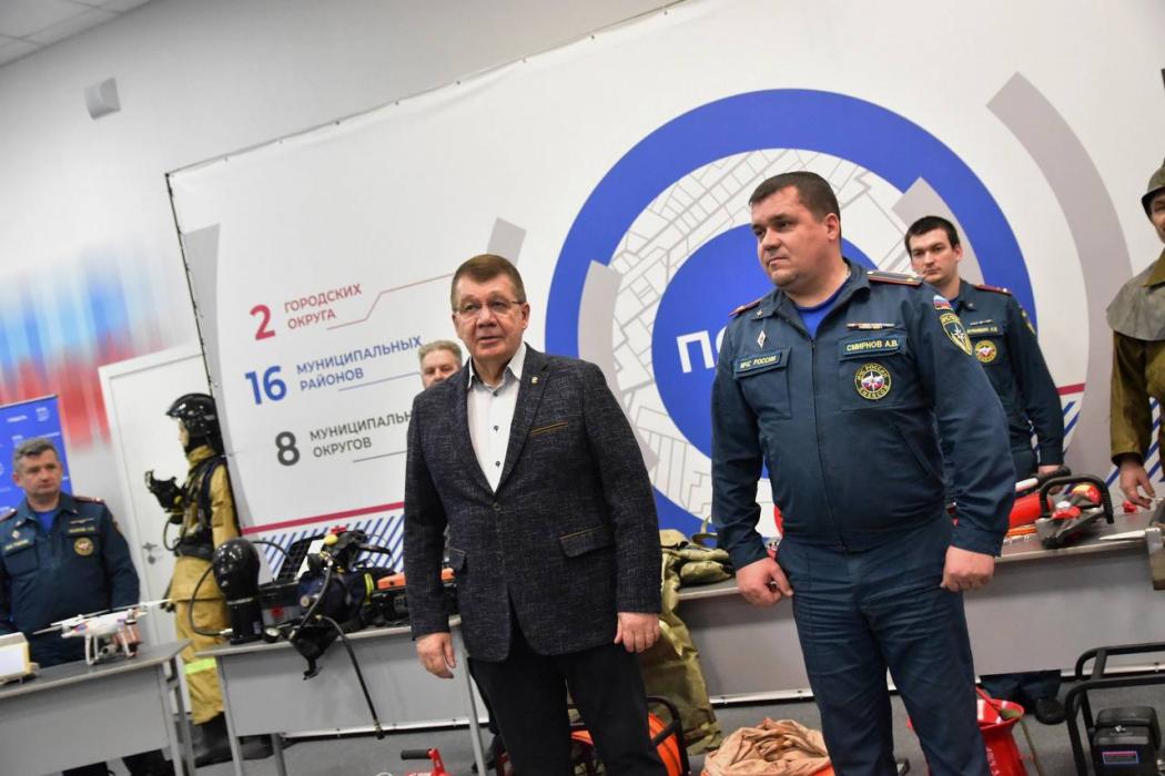 День пожарной безопасности провели в штабе общественной поддержки в Пскове