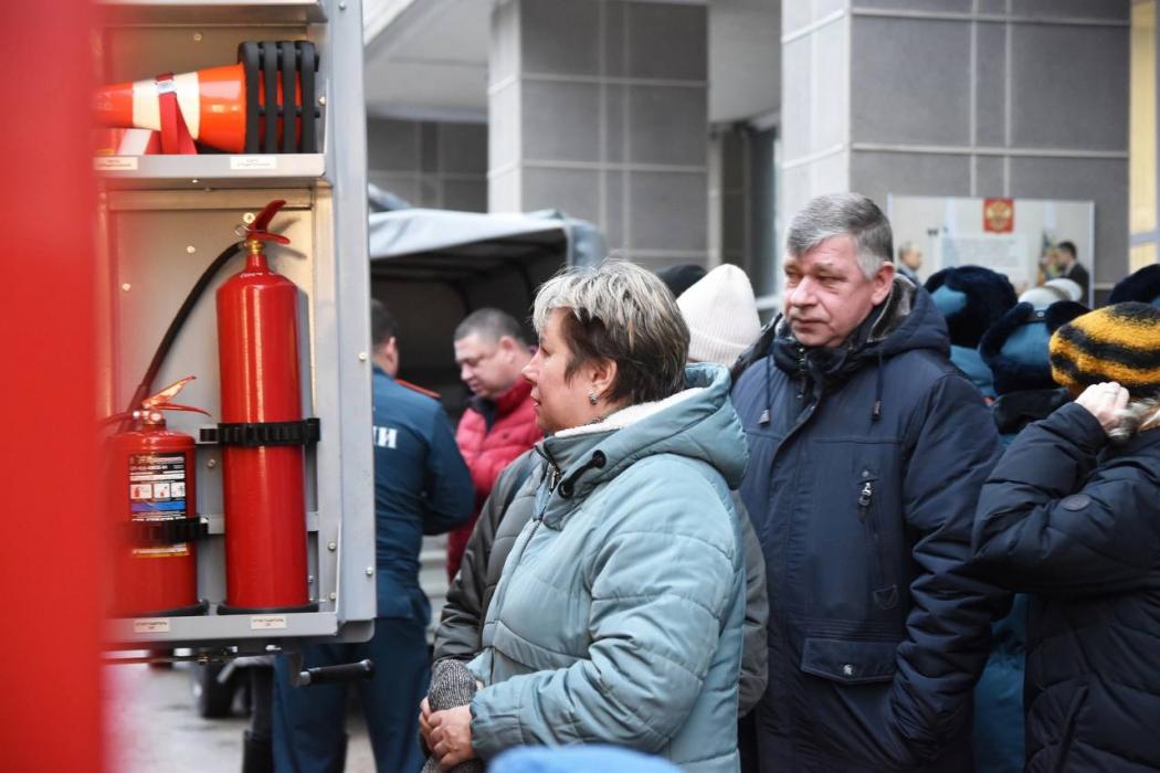 День пожарной безопасности провели в штабе общественной поддержки в Пскове