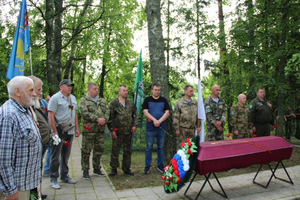 Траурный митинг в Пыталовском округе 