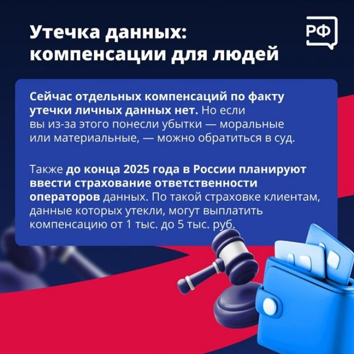 Как сохранить персональные данные