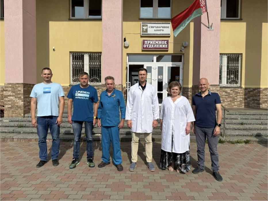 Работа псковских врачей в Витебске 