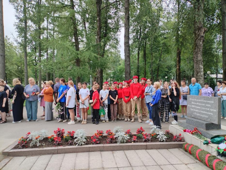 Памятное мероприятие в Острове 