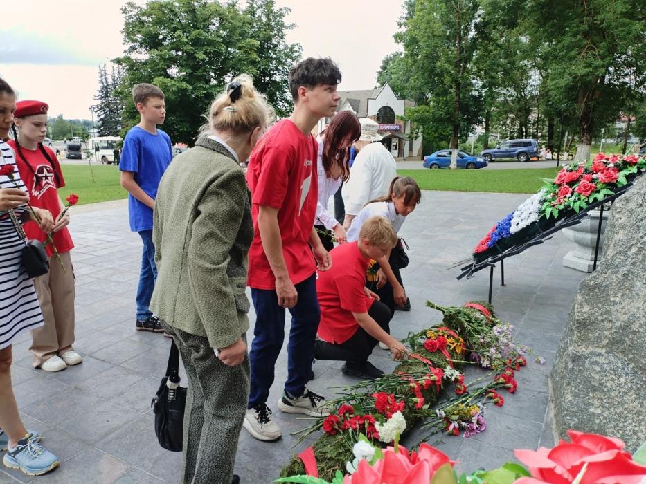 Памятное мероприятие в Острове 