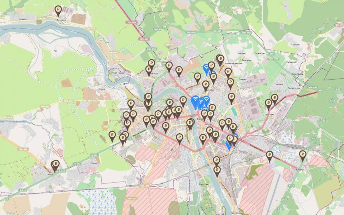 Интерактивная карта