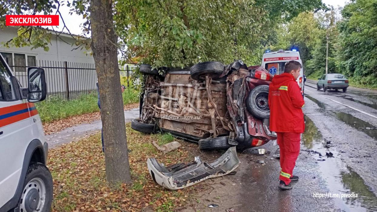 Два человека пострадали в ДТП на улице Советской Армии в Пскове