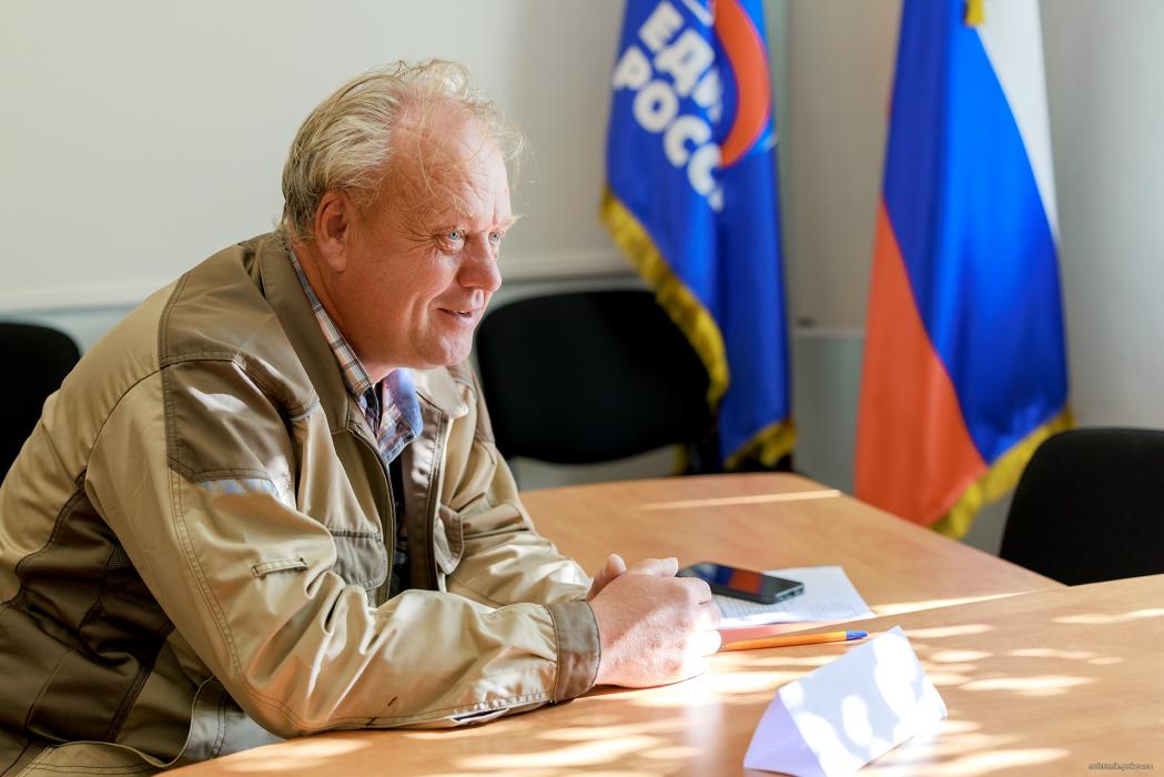 Содействия в решении проблем Завокзалья попросил у Александра Котова местный житель