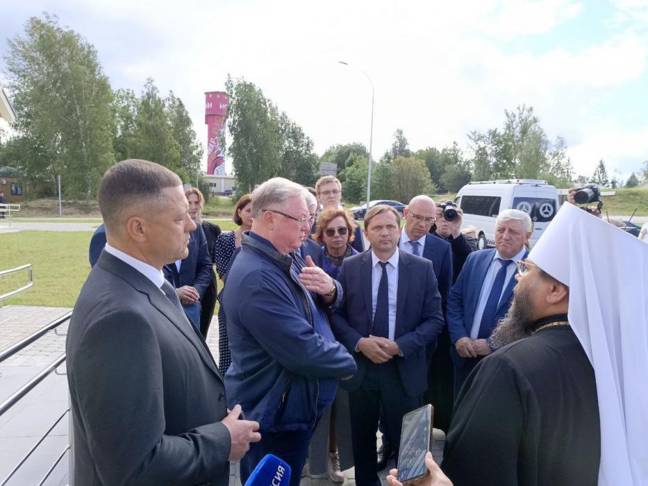 Осмотр реабилитационного центра 