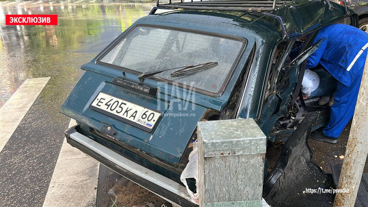 Две пенсионерки пострадали в ДТП в Великих Луках