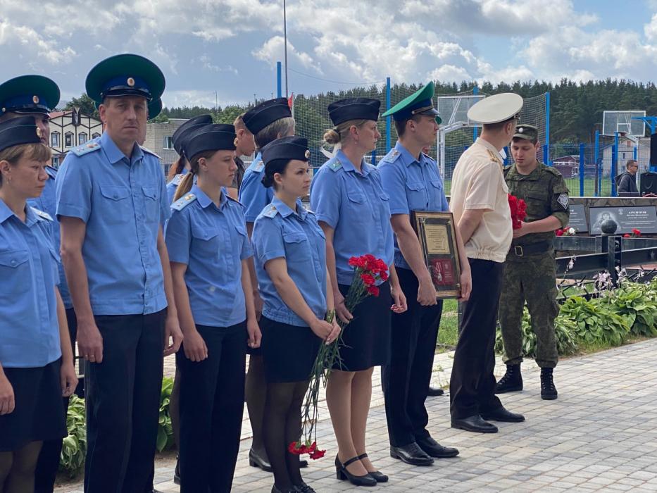 Память погибших пограничников почтили в Себеже 