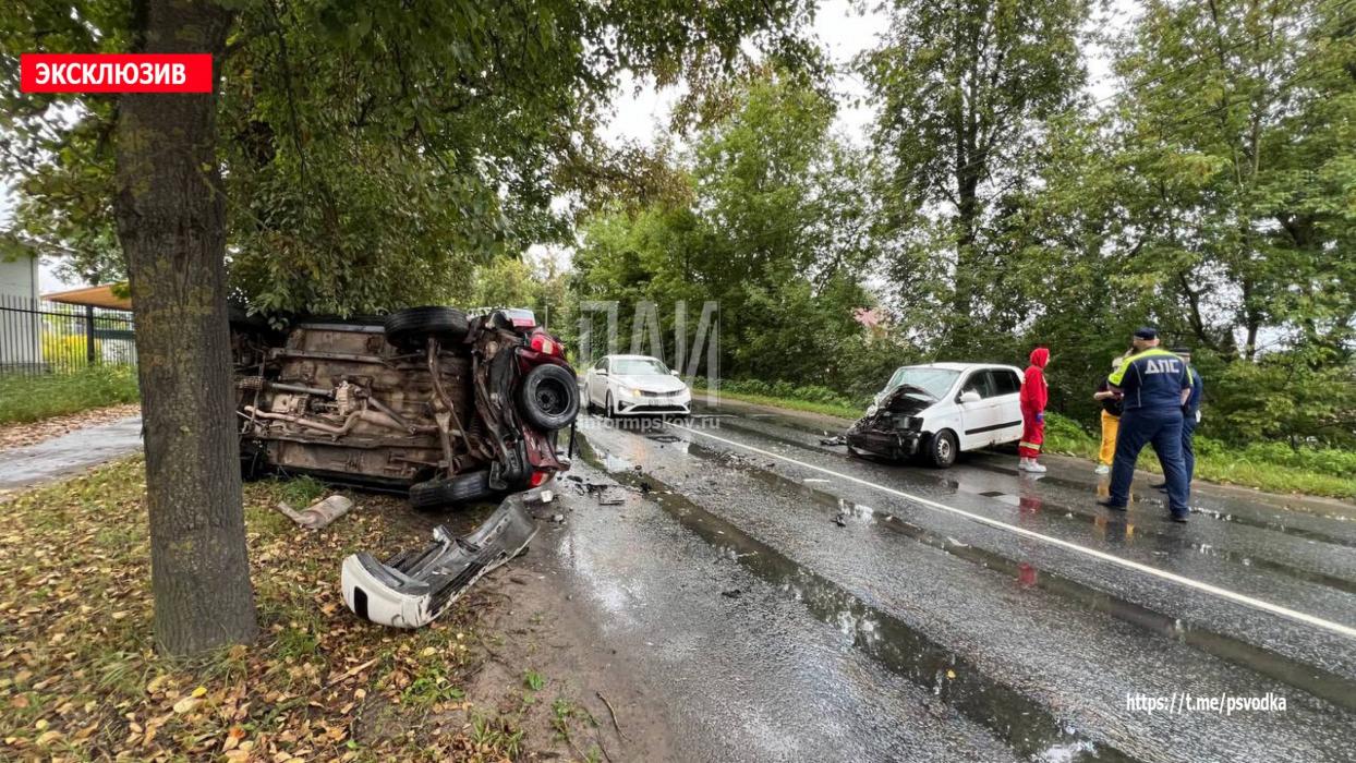 Два человека пострадали в ДТП на улице Советской Армии в Пскове