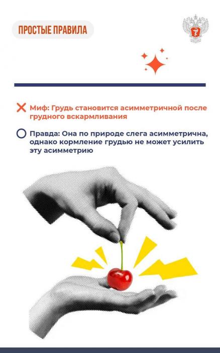 Мифы и правда о грудном вскармливании