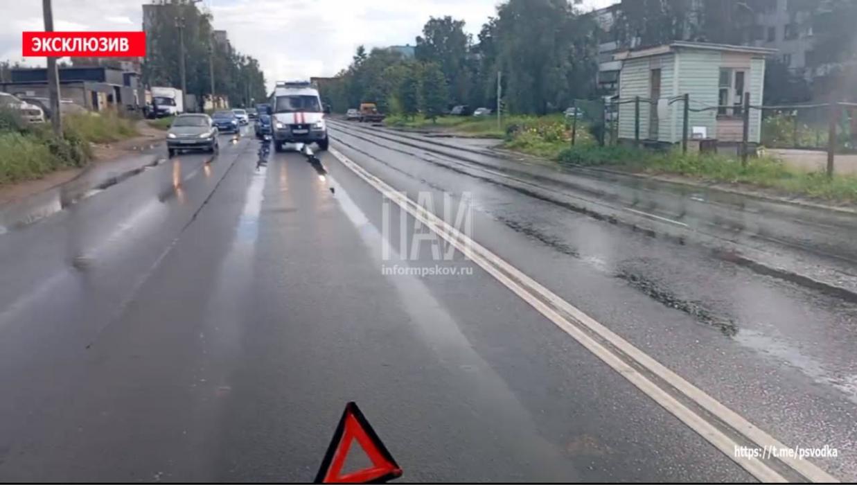 Ребенок пострадал в ДТП на улице Инженерной в Пскове