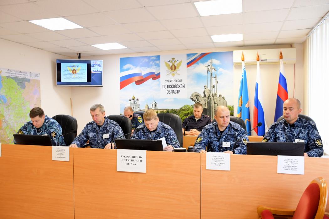 Учения по розыску сбежавших заключённых