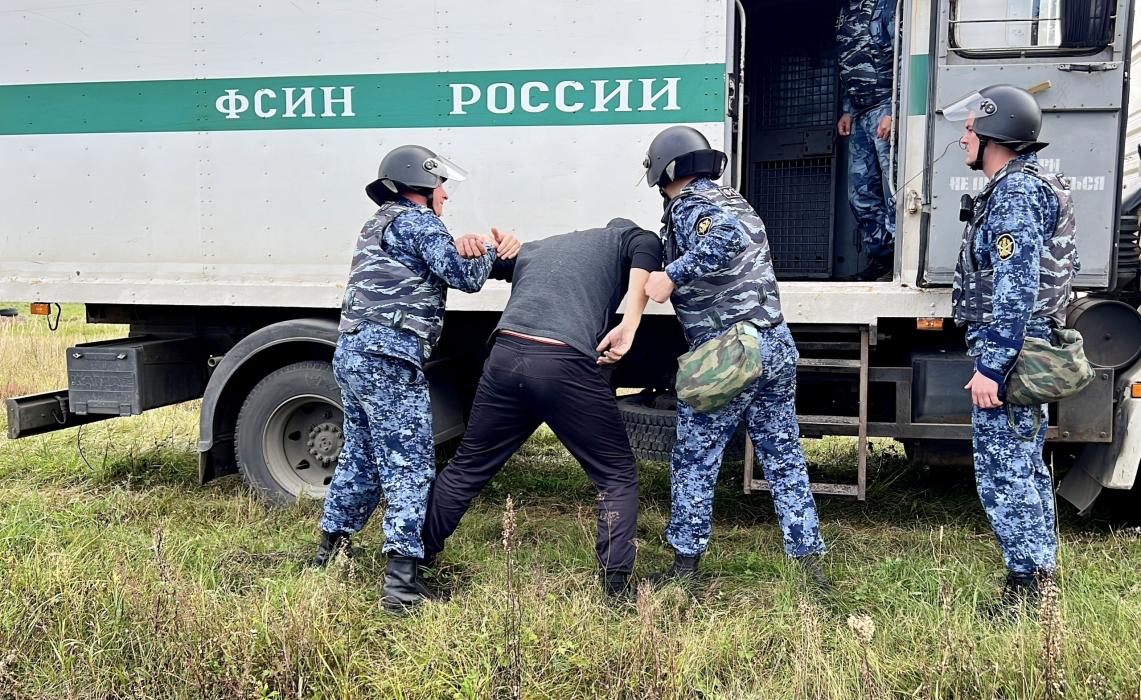 Учения по розыску сбежавших заключённых