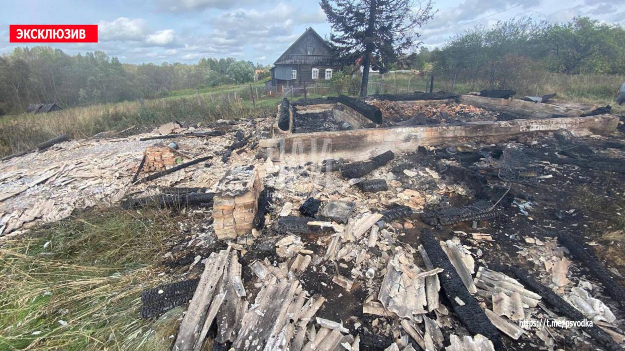 В Дедовичском районе проводят проверку по сообщению о гибели мужчины при пожаре 