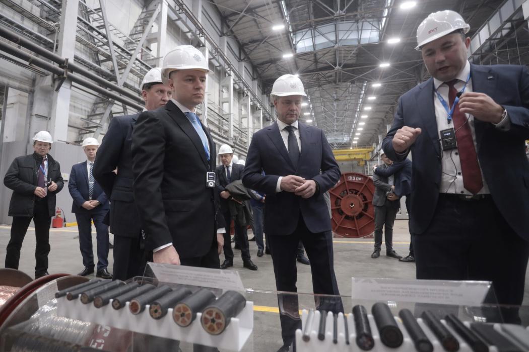 Запуск производственной площадки в рамках проекта «Севкабель»