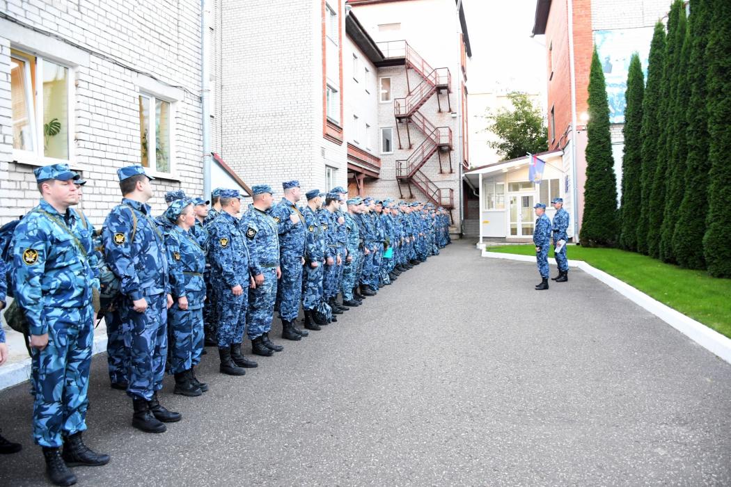 Учения по розыску сбежавших заключённых