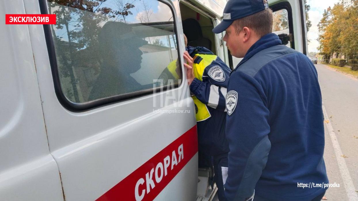 Автомобиль протаранил дерево в Стругах Красных 