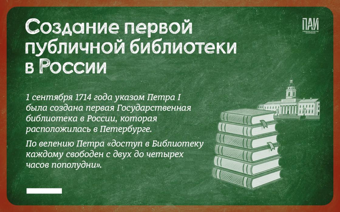 Исторические факты о 1 Сентября в России