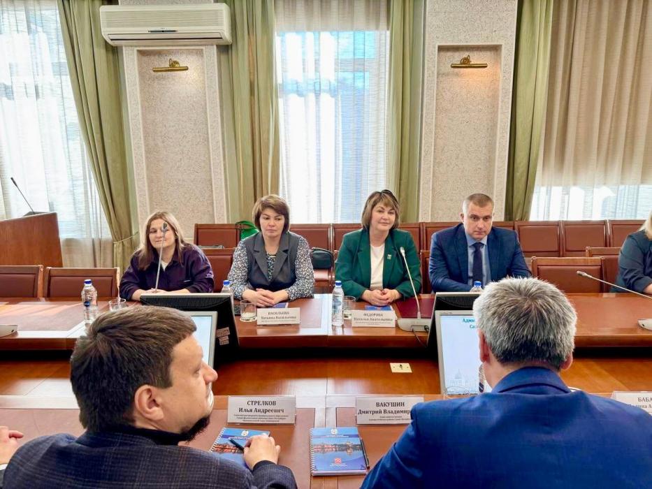Делегация Псковского района работает в Петербурге