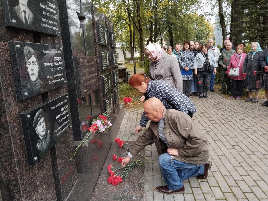 Памятные мероприятия в Стругах Красных