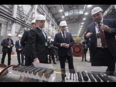 Запуск производственной площадки в рамках проекта «Севкабель»