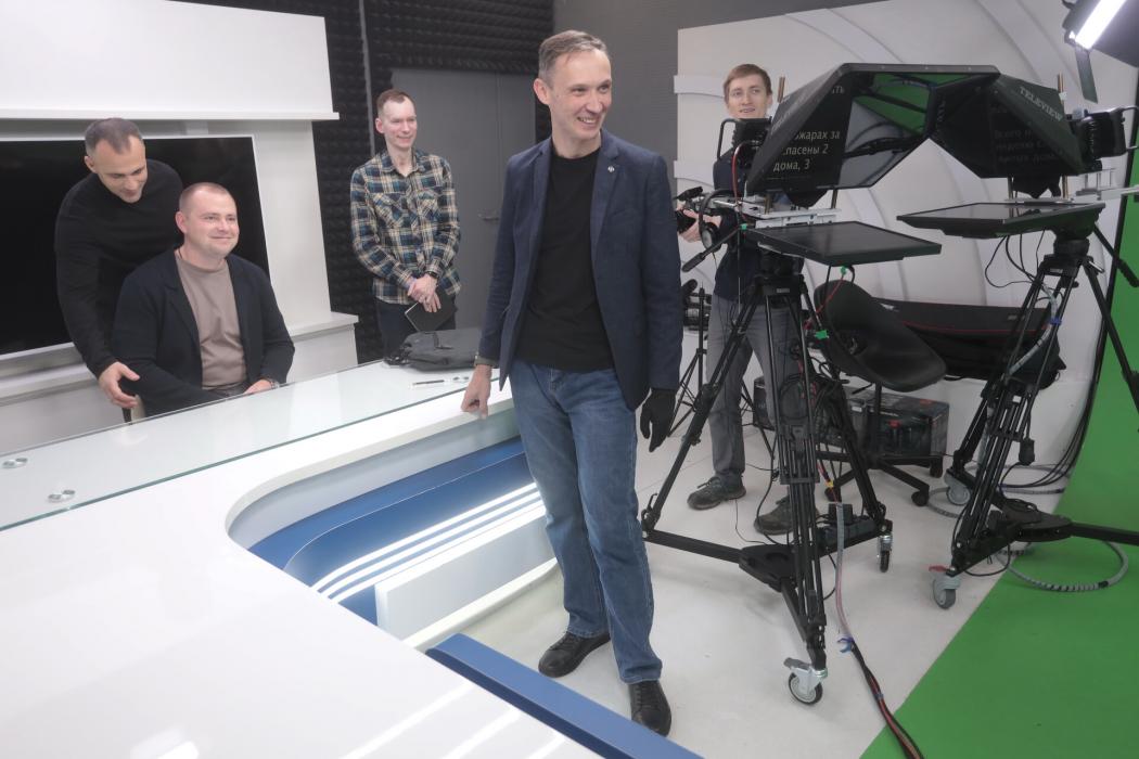 Участники программы «Герои земли Псковской» посетили издательский дом «Медиацентр 60»