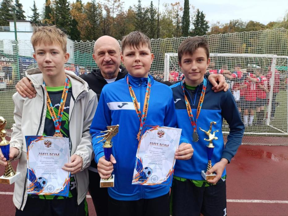 Гдовские футболисты выиграли всероссийский турнир в Адлере 