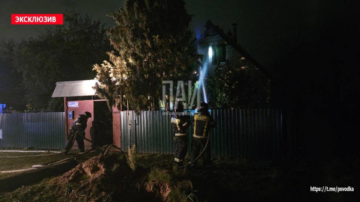 Пожар в Великих Луках