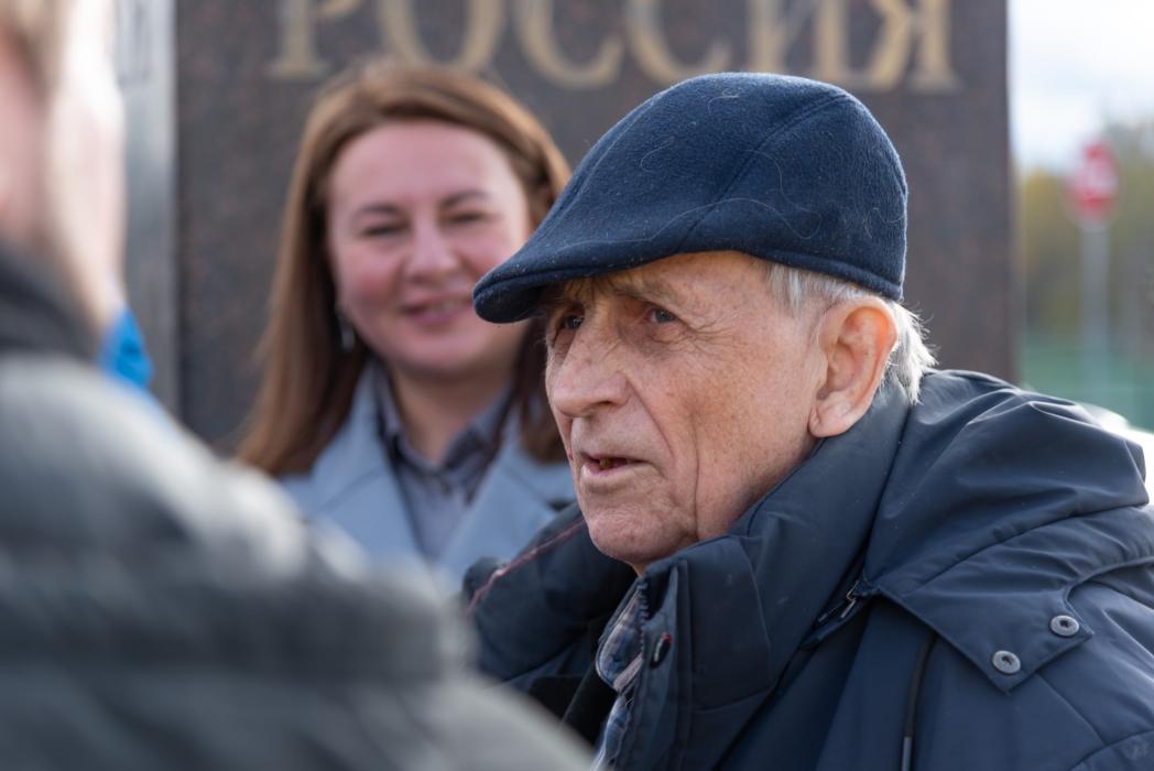 Встреча переселенцев из Латвии 