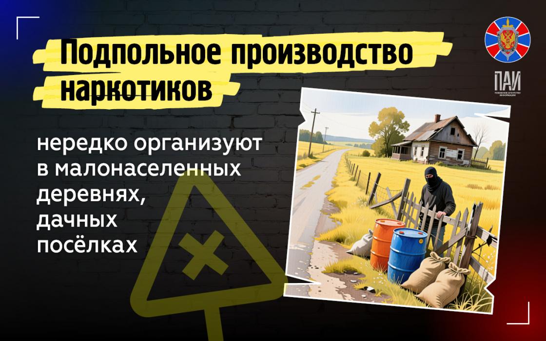 О подпольных нарколабораториях