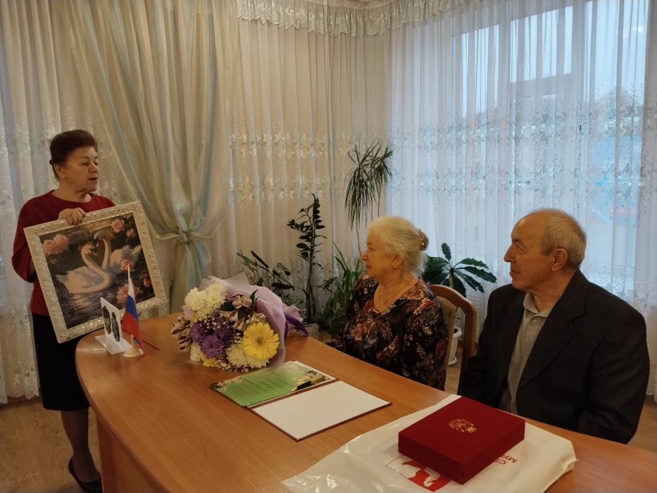 Супруги из Струг Красных отметили 50-летие брака