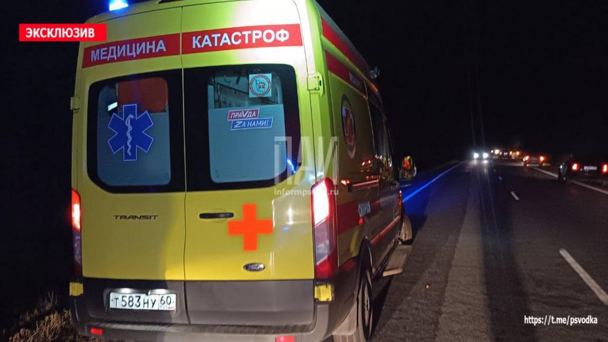 Мотоциклист погиб при столкновении с автомобилем в Псковском районе