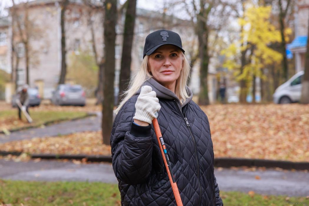 Общегородской субботник прошёл в Пскове