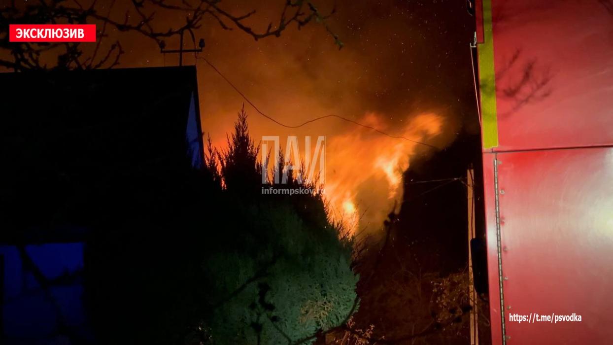 Пожар в Великих Луках 