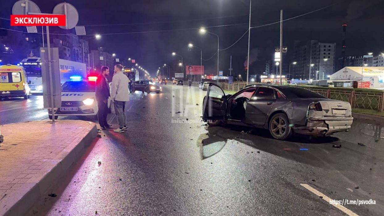 23-летний водитель погиб в ДТП на Рижском проспекте в Пскове