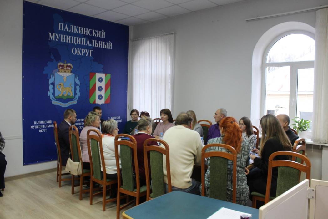 Торжественная церемония в Палкино 