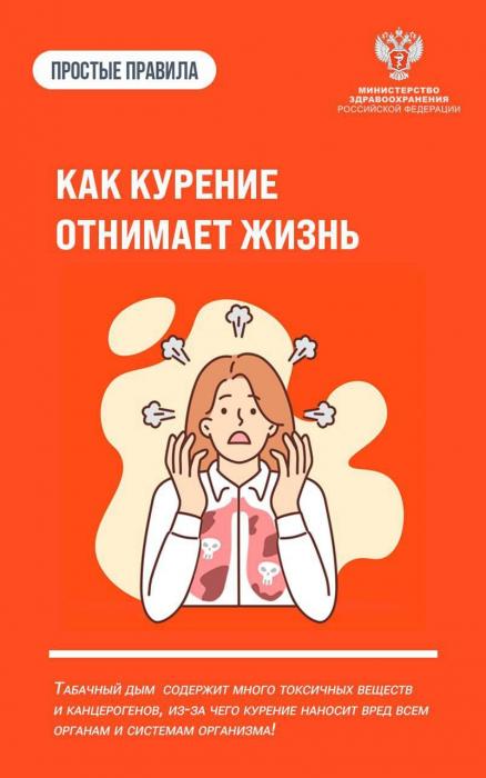 Как курение разрушает организм