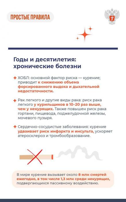 Как курение разрушает организм