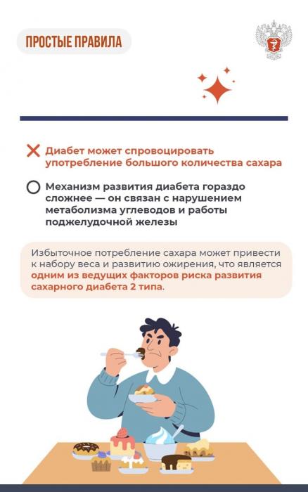 Диабет – не только сахар