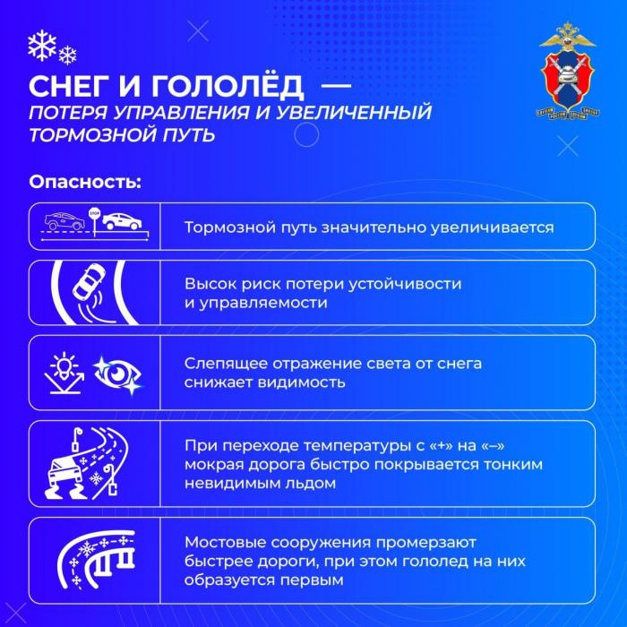 Безопасное вождение при неблагоприятных погодных условиях