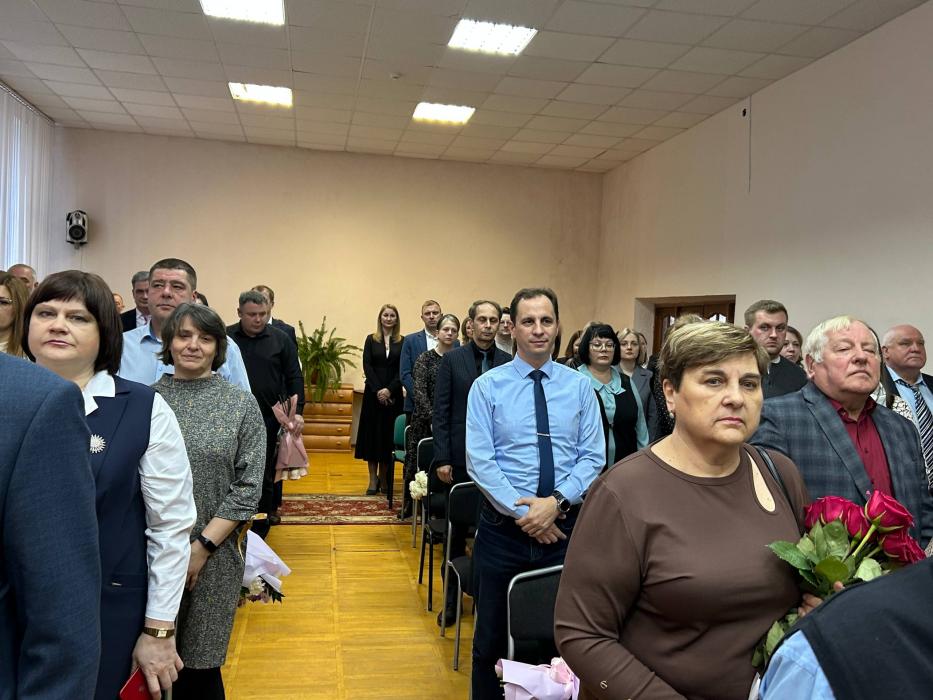 Торжественная церемония в Пушкинских Горах 