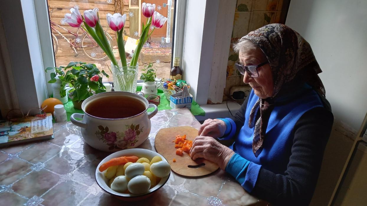 100-летний юбилей отмечает жительница Идрицы Клавдия Богданова
