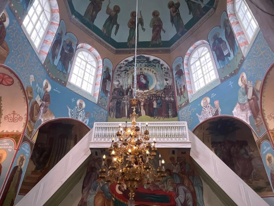 Росписи церкви в Печорах