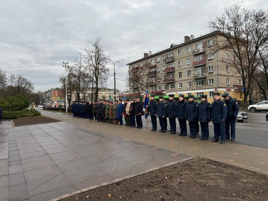 В Пскове отметили 84-ю годовщину парада на Красной площади