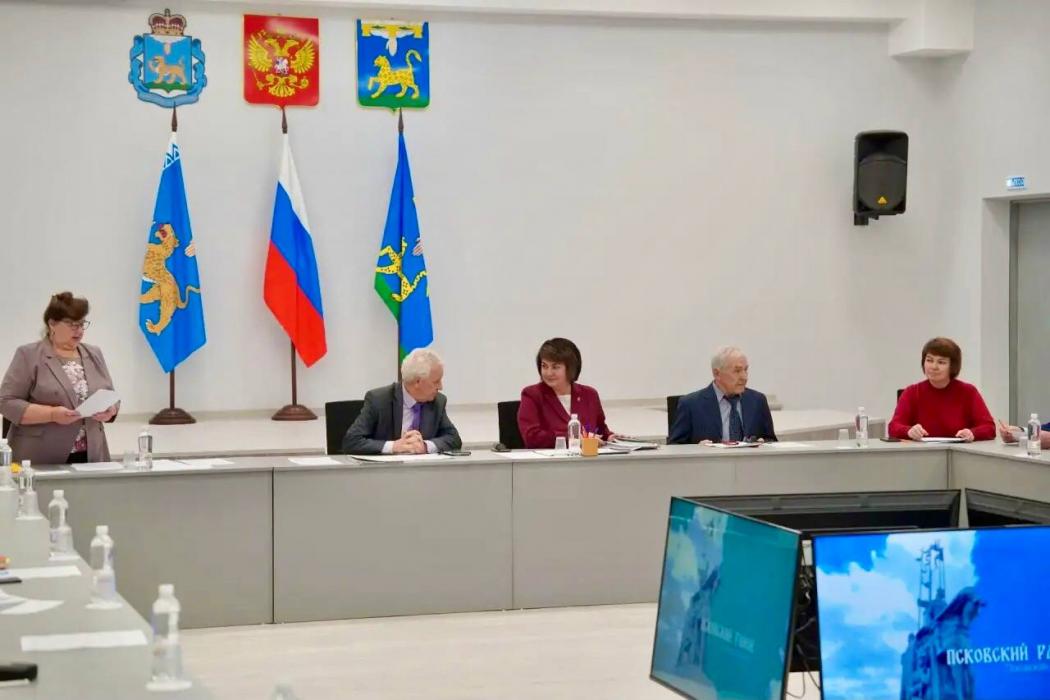 ​Отчётно-выборная конференция Совета ветеранов прошла в Псковском районе