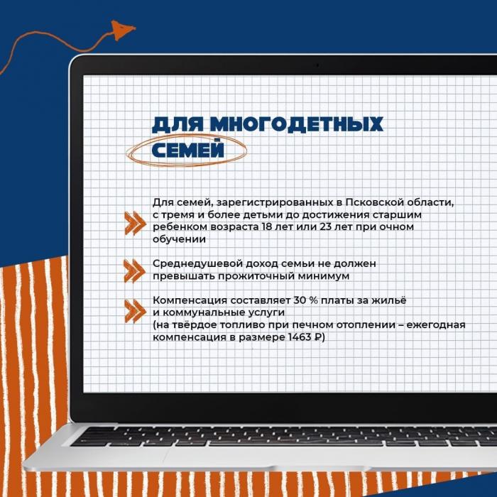 Льготы по ЖКУ в Псковской области