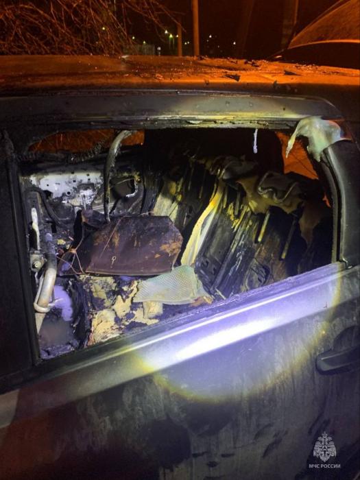 Поджог автомобиля в Печорах