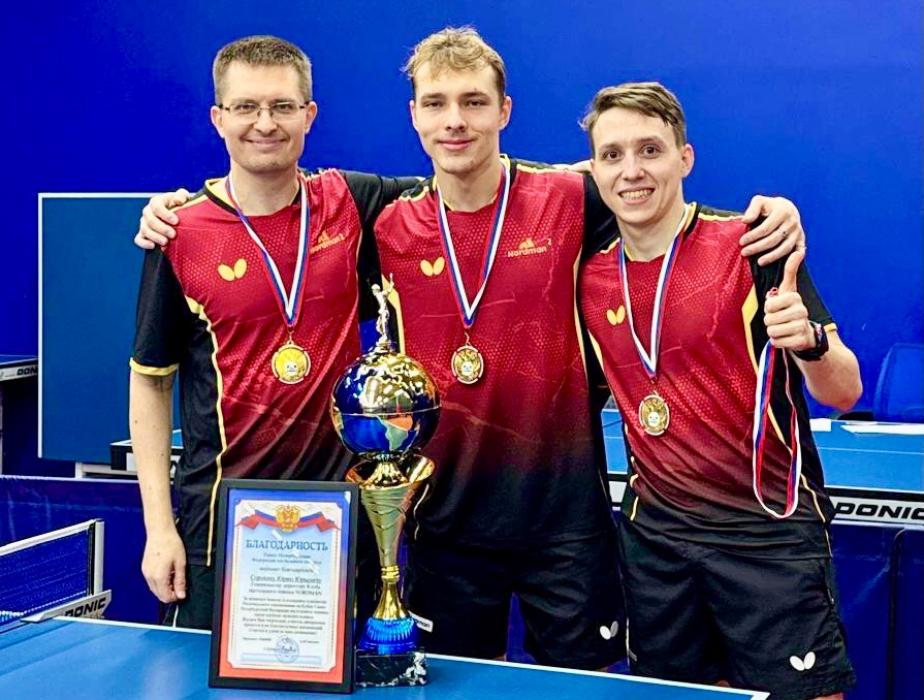 Два состава псковского клуба Nordman взошли на пьедестал чемпионата Санкт-Петербурга по настольному теннису